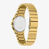 Citizen Axiom Womens Gold Tone Stainless Steel Bracelet Watch Ew2672-58e