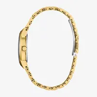 Citizen Axiom Womens Gold Tone Stainless Steel Bracelet Watch Ew2672-58e