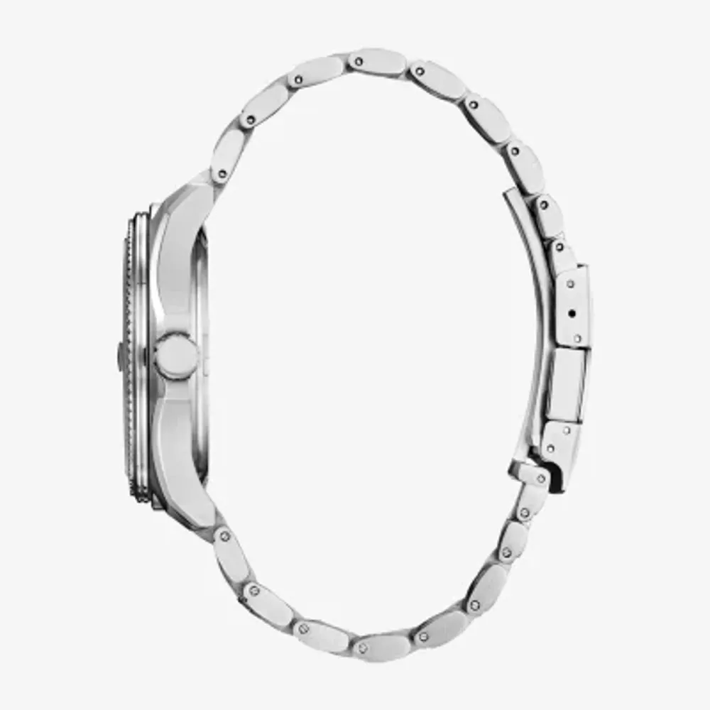 Citizen Classic Sport Mens Silver Tone Stainless Steel Bracelet Watch Aw1740-54h