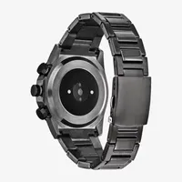 Citizen Cz Smart Hybrid Hr Mens Hybrid Gray Stainless Steel Smart Watch Jx1009-50e