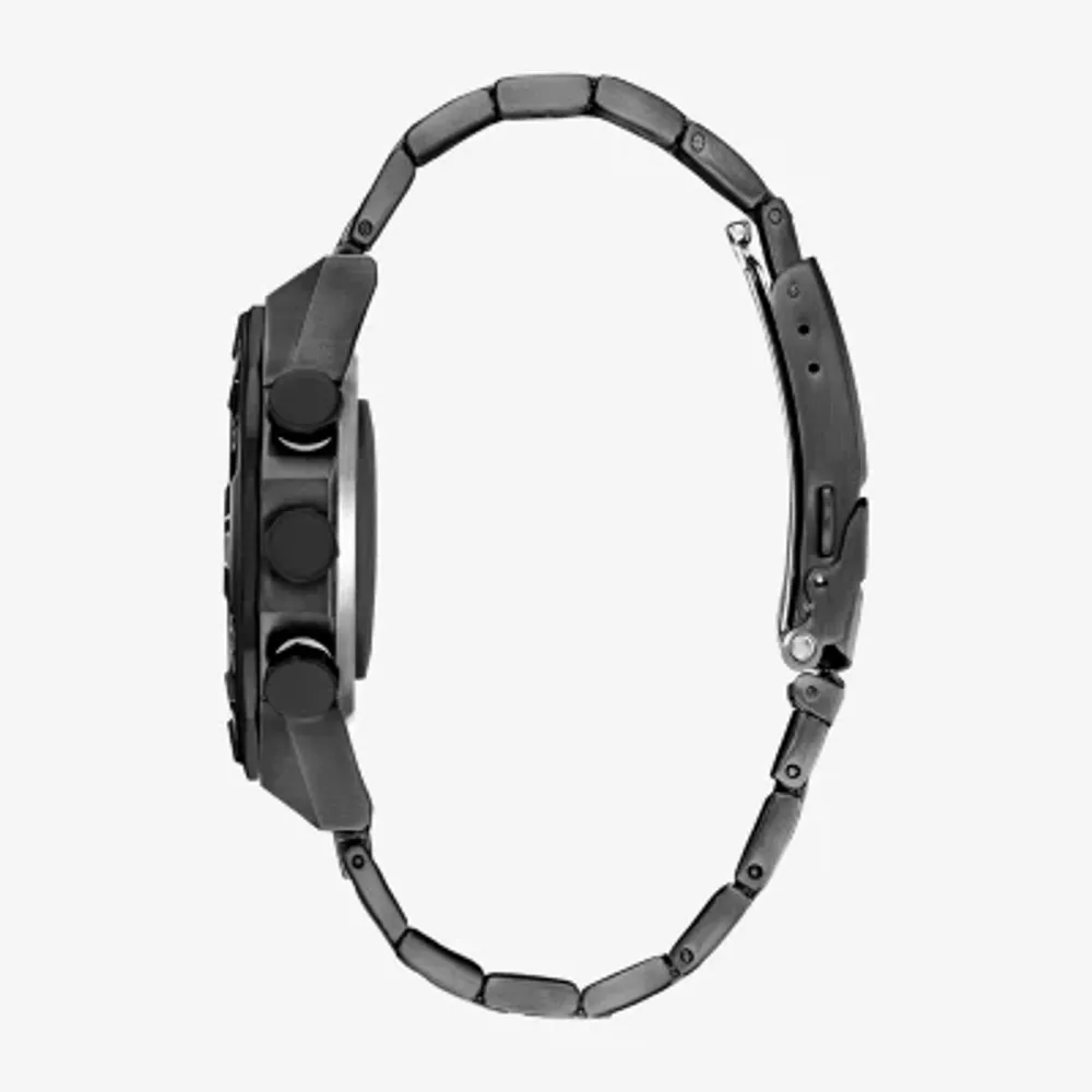 Citizen Cz Smart Hybrid Hr Mens Hybrid Gray Stainless Steel Smart Watch Jx1009-50e