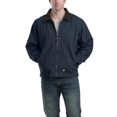 Berne Highland Washed Gasoline Mens Big and Tall Heavyweight Work Jacket