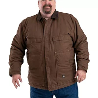 Berne Highland Washed Chore Mens Lined Big and Tall Heavyweight Work Jacket