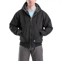 Berne Flex180 Mens Hooded Heavyweight Work Jacket