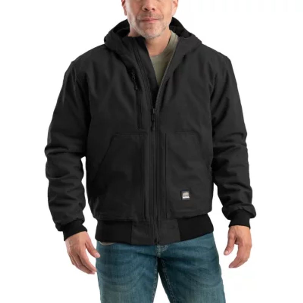 Berne Modern Mens Hooded Heavyweight Work Jacket