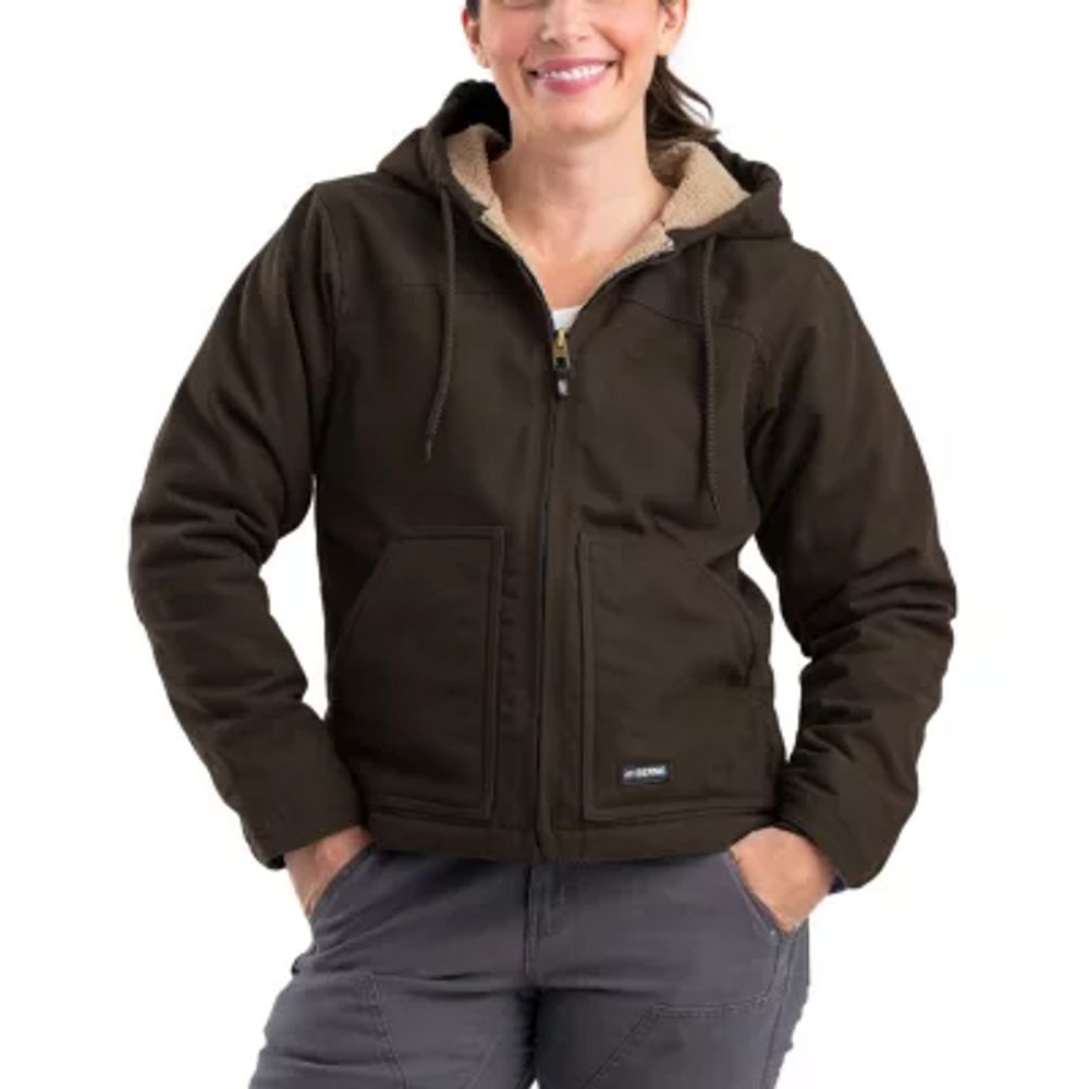 Berne Softstone Hooded Womens Midweight Work Jacket