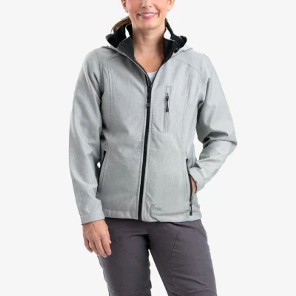 Berne Eiger Hooded Softshell Womens Midweight Work Jacket