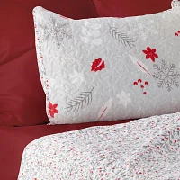 Avanti Winterberry Reversible Quilt Set