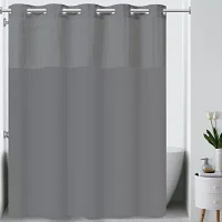 Hookless Plain weave Shower Curtain