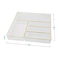 Martha Stewart 5 Pack Desk Organizers