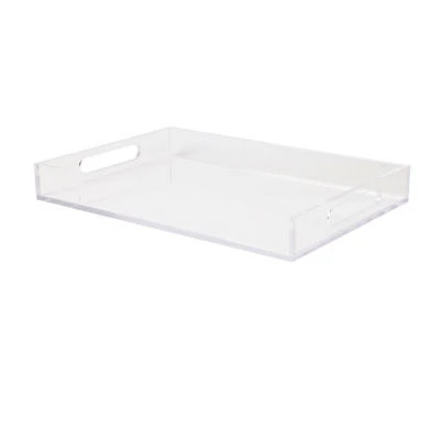 Martha Stewart 12X8 Clear Acrylic Desk Tray