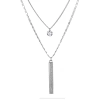 Bijoux Bar Delicates 19 Inch Bar Strand Necklace