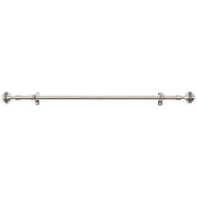 Royale ¾in Adjustable Curtain Rod with Mirage Finial
