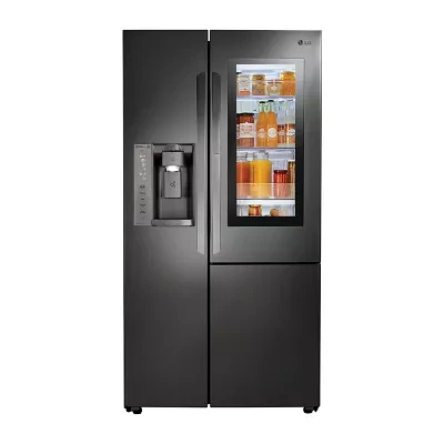 LG ENERGY STAR® 21.7 cu. ft. Smart Wi-Fi Enabled 4-Door French Door Refrigerator