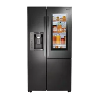 LG ENERGY STAR® 21.7 cu. ft. Smart Wi-Fi Enabled 4-Door French Door Refrigerator