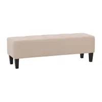 Rosewell Tufted Bench