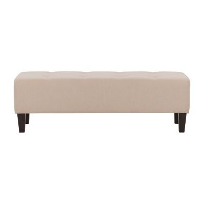 Rosewell Tufted Bench