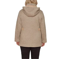 Liz Claiborne Midweight Fleece Womens Plus Jacket