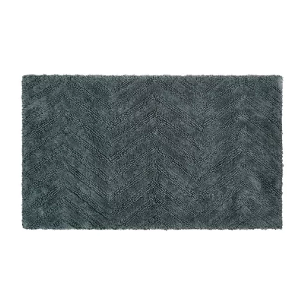 Fieldcrest Luxury Sculpted Reversible Bath Rug