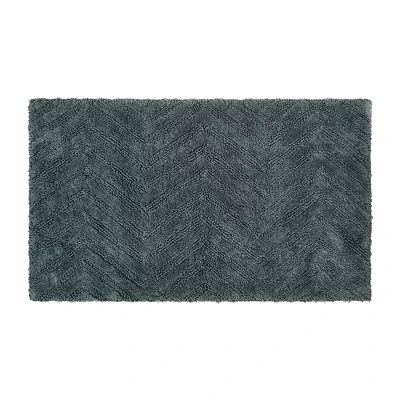 Fieldcrest Luxury Sculpted Reversible Bath Rug