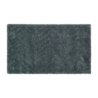 Fieldcrest Luxury Sculpted Reversible Bath Rug