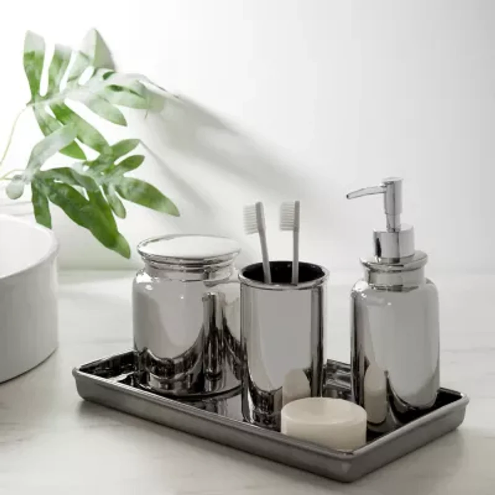 Fieldcrest Luxury Metallic Vanity Tray