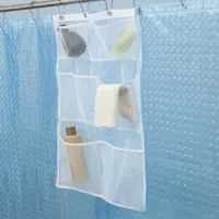 Kenney 6-Pocket Hanging Mesh Shower Caddy