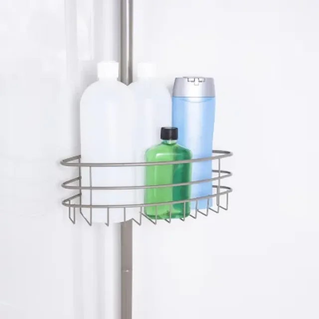 Kenney Easyslide 4 Way Adjustable Pole Caddy, Color: Brushed Nickel -  JCPenney