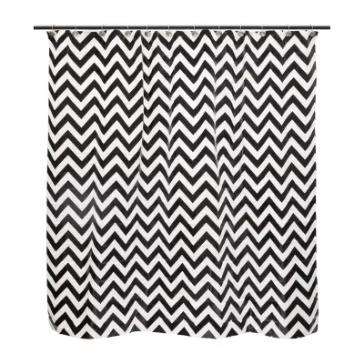 Kenney Step Up Chevron Shower Curtain Liner