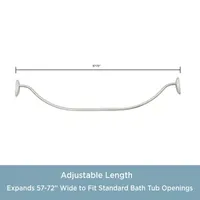 Kenney Adjustable Shower Curtain Rod