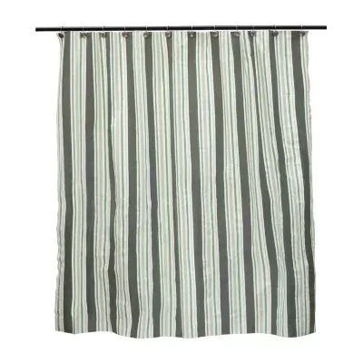 Kenney Striped Shower Curtain Liner