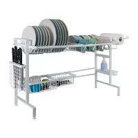 Gourmet Basics by Mikasa Over Sink Expandable Wall Organizer