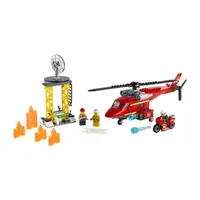 LEGO City Fire Fire Rescue Helicopter 60281 Building Set (212 Pieces)