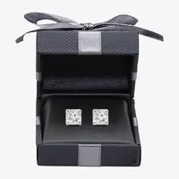 Tru Miracle 1 CT. T.W. Lab Grown White Diamond 14K White Gold 5.6mm Stud Earrings