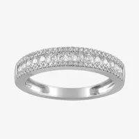 1/2 CT. T.W. Mined White Diamond 14K Gold Anniversary Wedding Band