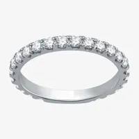 H-I / I1) CT. T.W. Lab Grown White Diamond 10K Gold Wedding Band