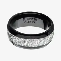 Inox Jewelry Mens 8MM Tungsten Wedding Band