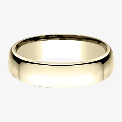 5.5MM 10K Gold Wedding Band