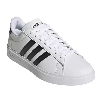 adidas Mens Grand Court Cloudfoam Lifestyle Co Sneakers