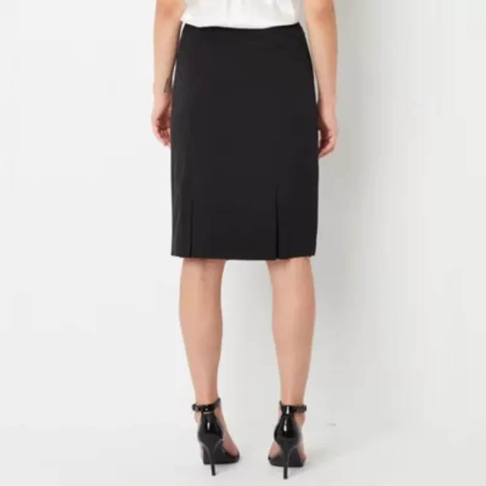 Black Label by Evan-Picone Womens Suit Skirt