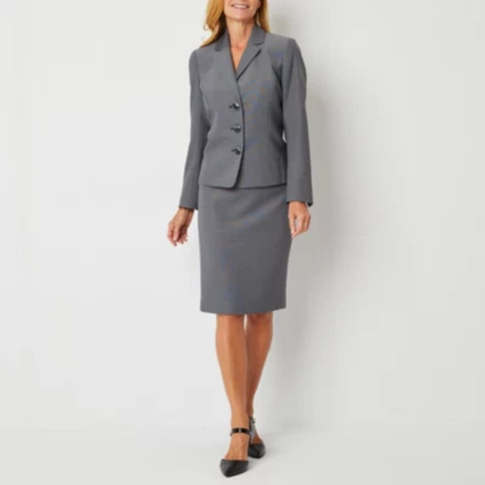 Le Suit 2-pc. Straight Leg Pant Suit-Plus