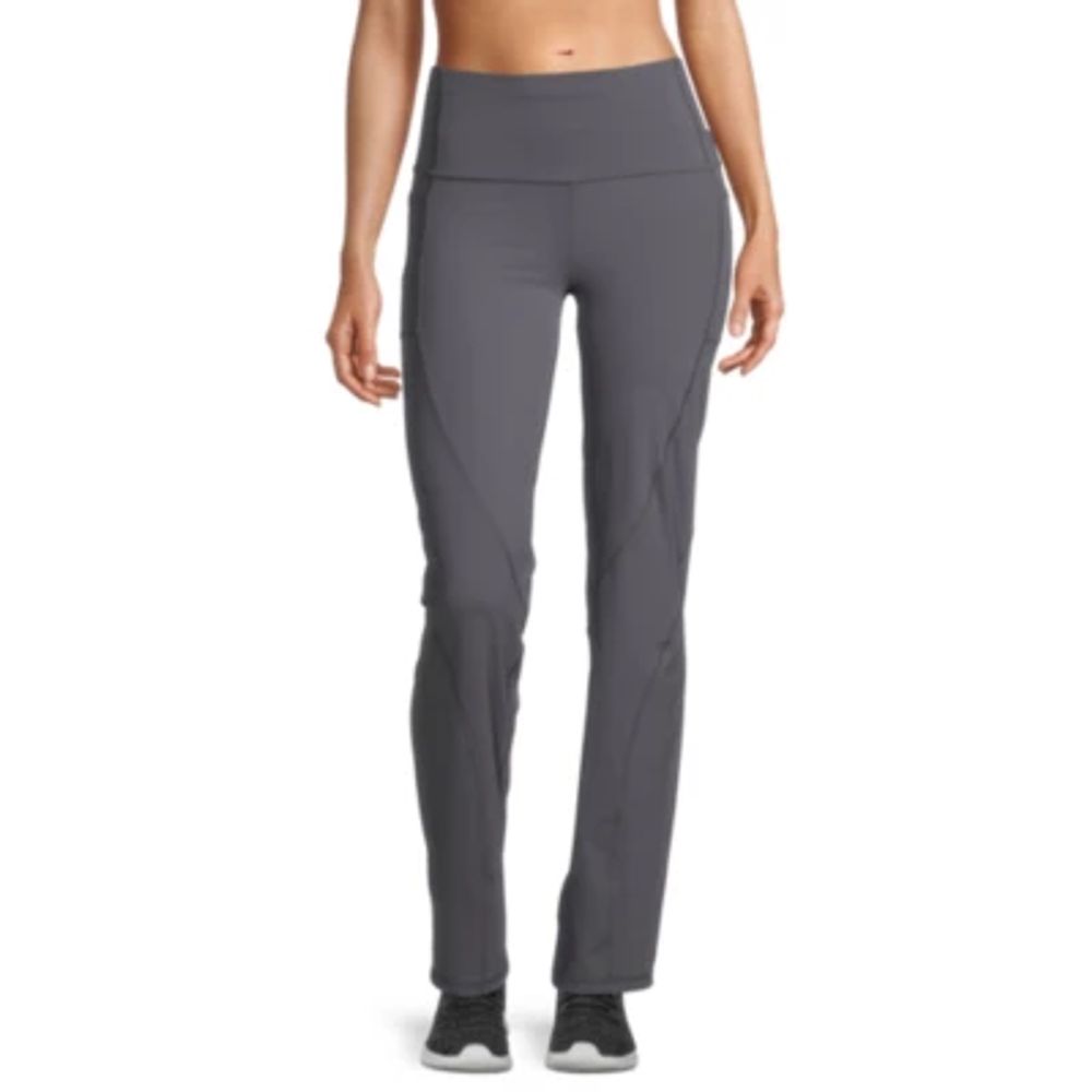 Xersion Womens Mid Rise Straight Pull-On Pants