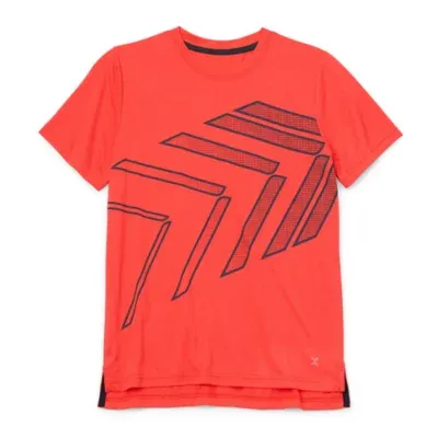 Xersion Little & Big Boys Crew Neck Short Sleeve Graphic T-Shirt