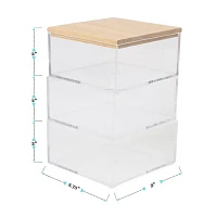 Martha Stewart 3 Pack Bins With MDF Lid