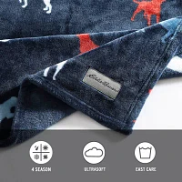 Eddie Bauer Buddy The Dog Plush Reversible Lightweight Throw
