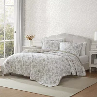 Laura Ashley Walled Garden Quilt Set