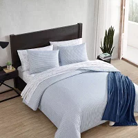 Eddie Bauer Ticking Stripe Duvet Cover Set