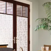 35inx78in Bamboo Door Privacy Film