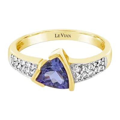 Le Vian Grand Sample Sale™ Ring featuring Blueberry Tanzanite® set in 14K Honey Gold™