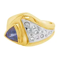 Le Vian® Grand Sample Sale™ Ring featuring Blueberry Tanzanite® set in 14K Two Tone Gold